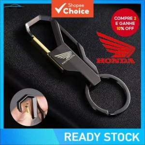 Novo Chaveiro Porta-Chaves Com O Logotipo Do Carro De Motocicleta Para Honda-motor