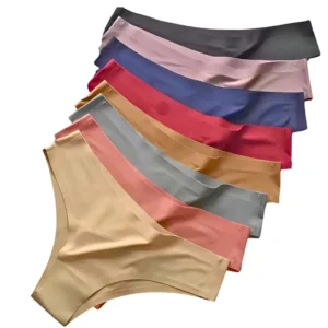 Kit 5 Calcinhas Sem Costura Tanga corte a Laser PROMOÇÃO Não Marca na Roupa