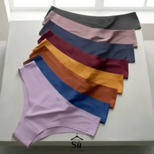 Kit 10 Calcinhas Sem Costura Tanga Laser Não Marca Roupa Lingerie Feminina