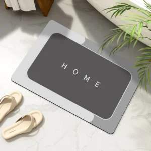 Tapete Banheiro Antiderrapante Absorvente de Secagem Rápida entregar Cor e Estampas sortidos