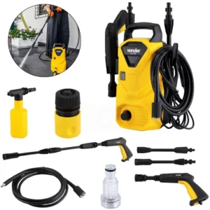 Lavadora de Alta Pressão para Limpeza de Calçadas e Quintais 1300psi - Vonder