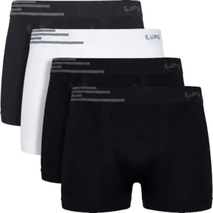 Kit 4 Cuecas Boxer Lupo Microfibra Sem Costura Original